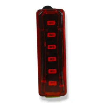 LUZ BICILETA USB 4 FUNCIONES BLISTER RECARGABLE QX-W06 AK3888