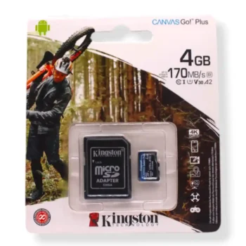 MEMORIA MICRO SD 4GB CANVAS KINGSTON SDCS24GB