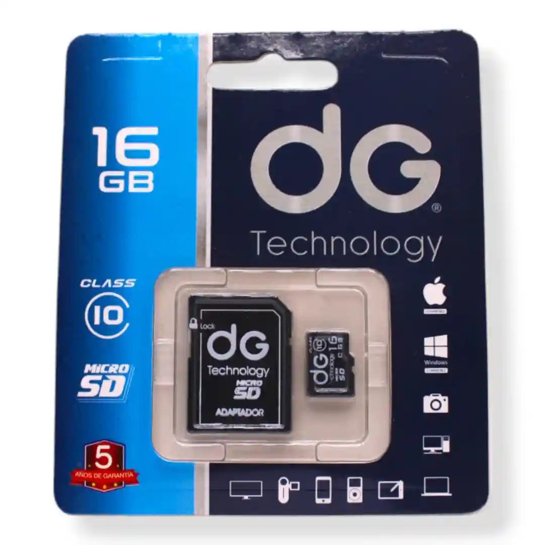 MICRO SD DG 16GB-01 MICRO SD DG 16GB - Imagen 1