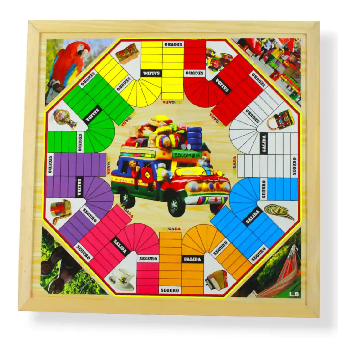 PARQUÉS ESCALERA GRANDE IMANTADO-01 PARQUÉS ESCALERA GRANDE IMANTADO - Imagen 1