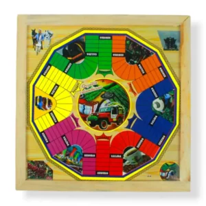 PARQUES MADERA DOBLE CARA 6X4 SENCILLO PEQUEÑO - Imagen 2