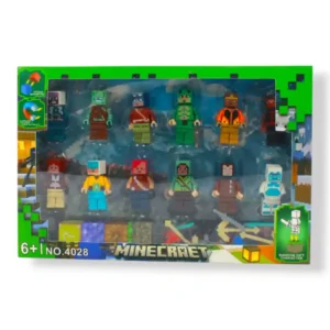 SET DE FIGURAS DE MINECRAFT BX-49853 FOX-0093