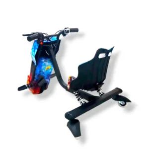 TRICICLO GRAFITI ELÉCTRICO MONTABLE PTF994 - Imagen 2