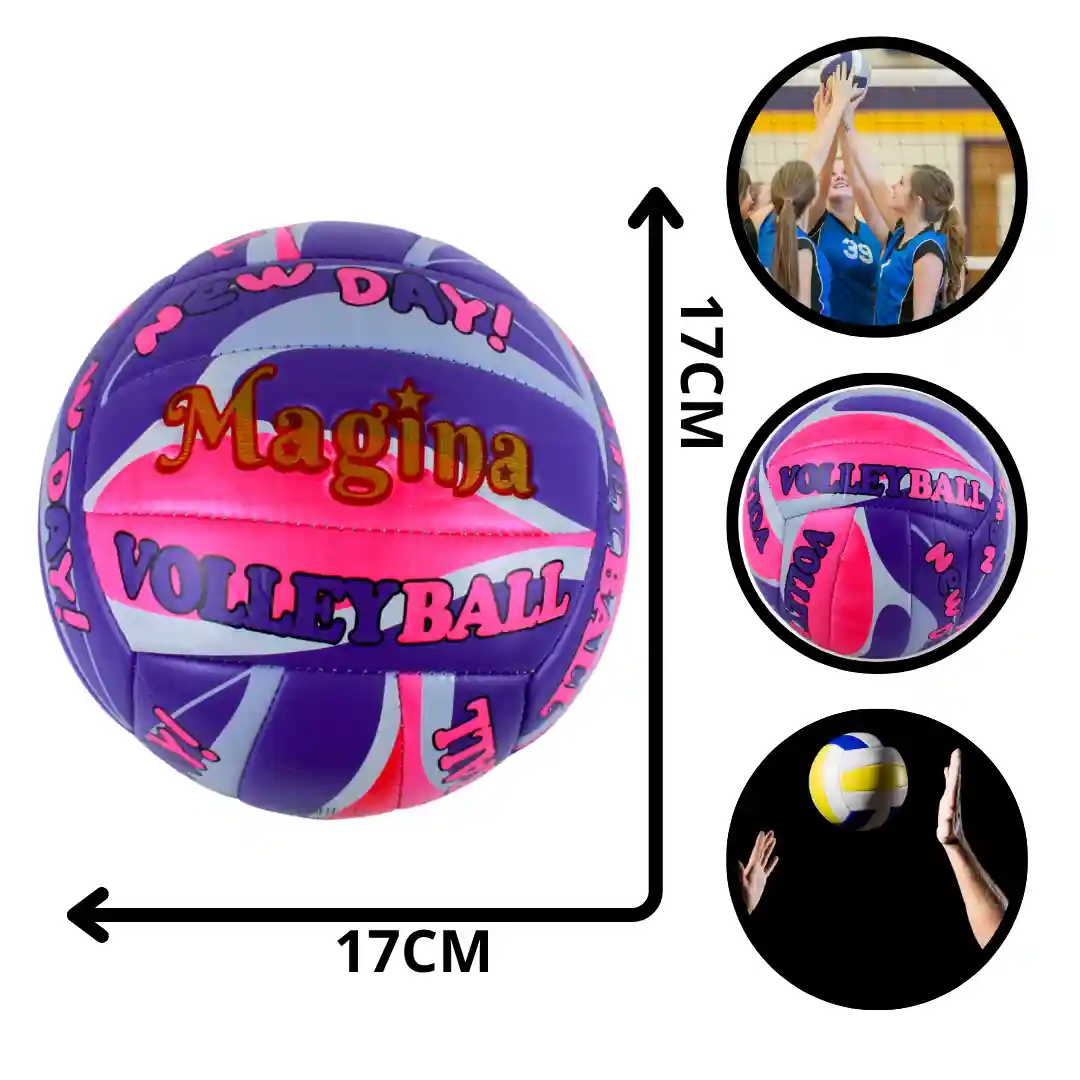 BALÓN VOLEIBOL #5 MAGINA BN3383 OSO2124-01 BALÓN VOLEIBOL #5 MAGINA BN3383 OSO2124 (BOX X100) - Imagen 1