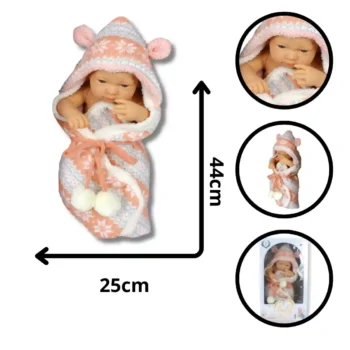 BEBÉ CON COBIJA MG49052 (BOX X18)