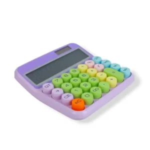 CALCULADORA COLORES PASTEL DX-8866 (BOX X80) - Imagen 2