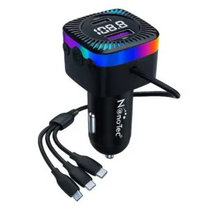 CARGADOR DE CARRO NANOTEC NT-TF704 (BOX X100) - Imagen 2