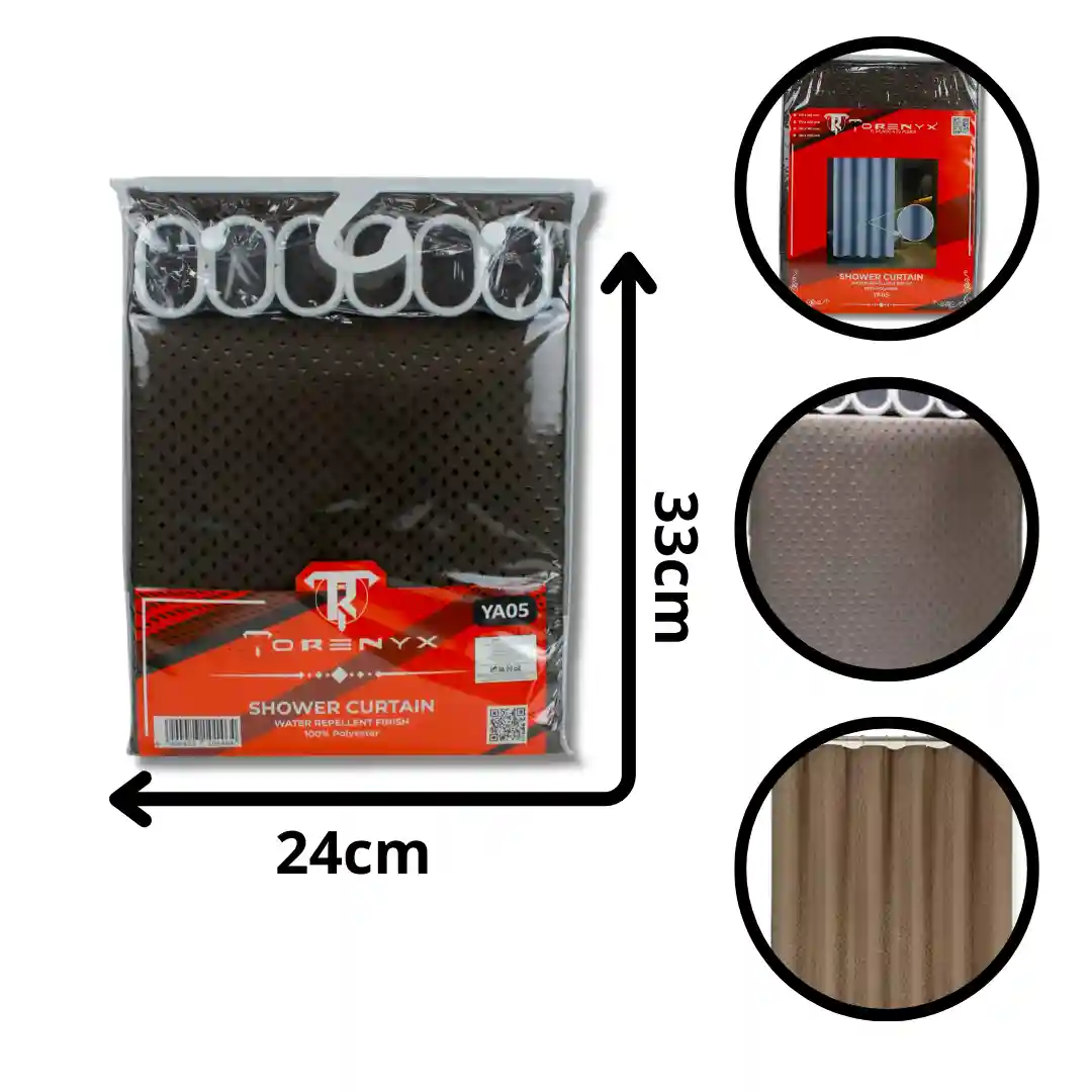 CORTINA DE BAÑO TORENYX YA05-01 CORTINA DE BAÑO TORENYX YA05 - Imagen 1