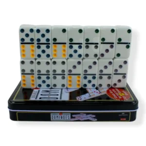 DOMINÓ CAJA METÁLICA DOBLE 6 KE-93 NK0894 (X24) - Imagen 4