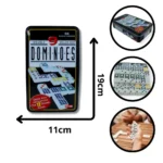 DOMINÓ CAJA METÁLICA DOBLE 9 BN3288 KE-94 (BOX X12)