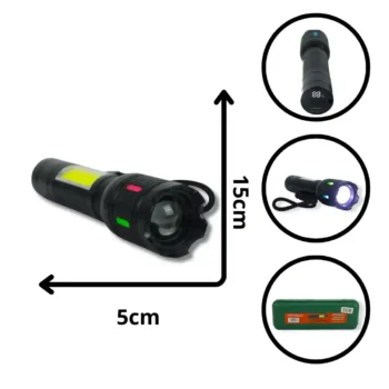 LINTERNA CAJA VERDE 866 (BOX X240)