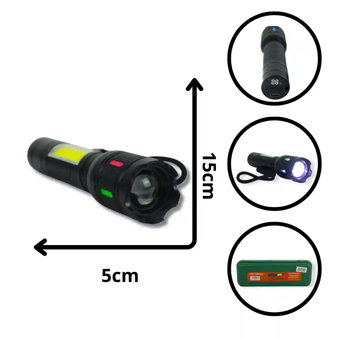 LINTERNA CAJA VERDE 866-05 LINTERNA CAJA VERDE 866 (BOX X240) - Imagen 1
