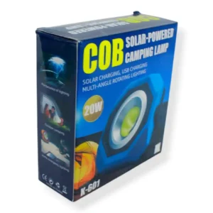 LINTERNA CAMPING SOLAR K-601 (BOX 100) - Imagen 4