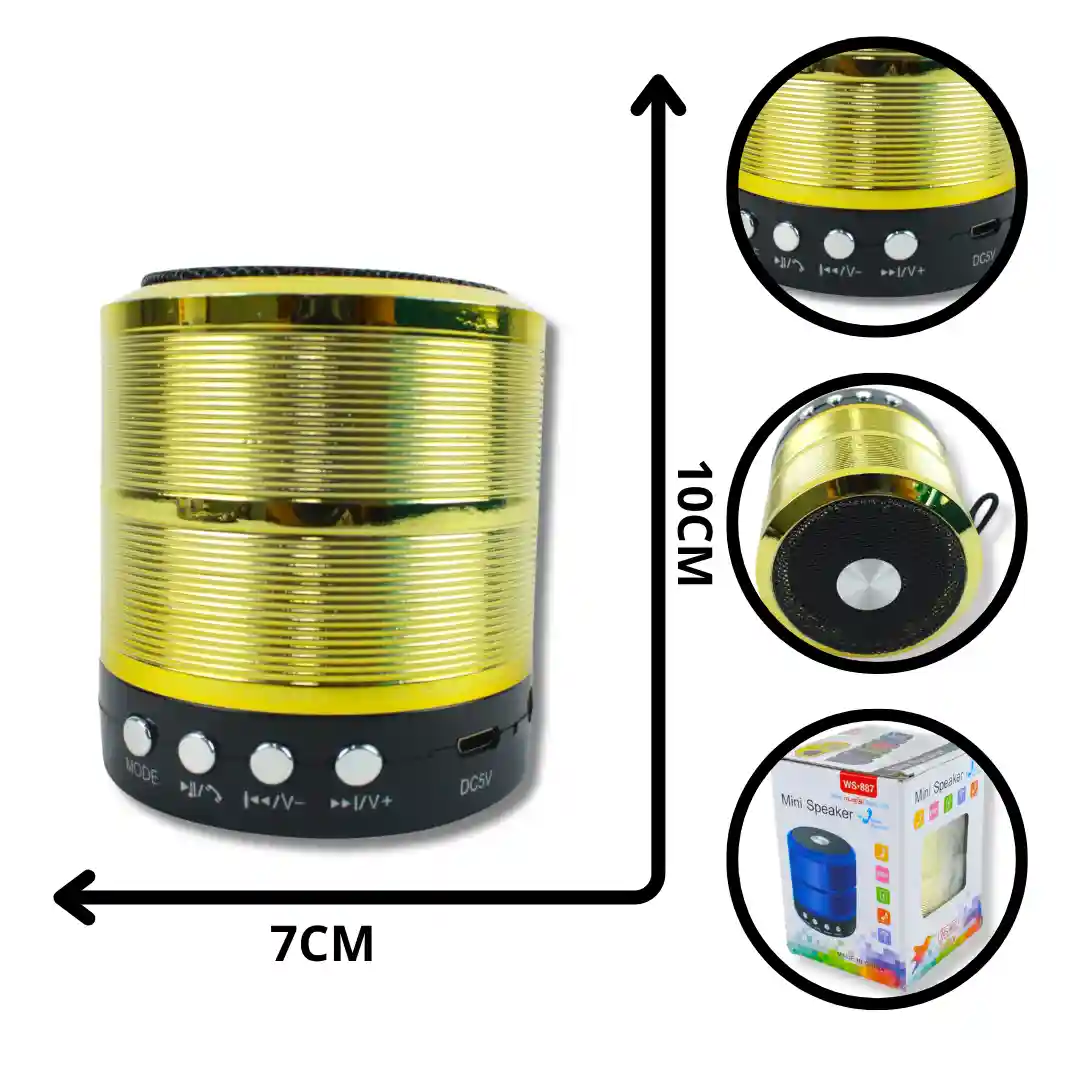 MINI PARLANTE WS-887-01 MINI PARLANTE WS-887 - Imagen 1