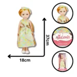 MUÑECA VESTIDO CLÁSICO MG48637 (BOX X48)