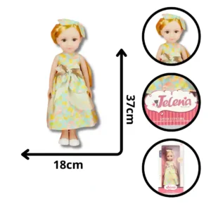 MUÑECA VESTIDO CLÁSICO MG48637 (BOX X48)