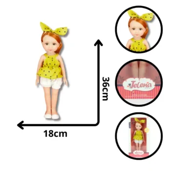 MUÑECA VESTIDO VERANO MG48639 (BOX X48)