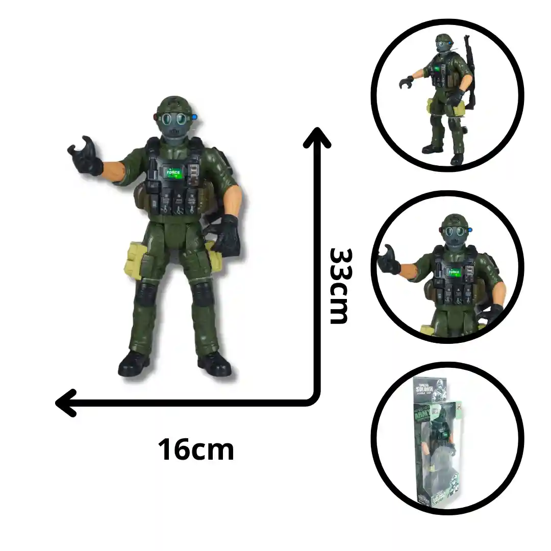 MUÑECO CON CASCO MG37125-04 MUÑECO CON CASCO MG37125 (BOX X48) - Imagen 1