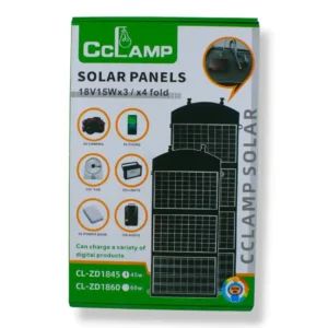 PANEL SOLAR 45W CL-ZD1845 (BOX X14) - Imagen 4