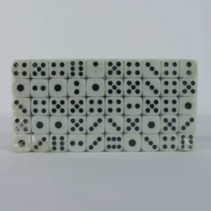 PAQUETE DE DADO NEGRO X100 NR9103 - Imagen 2