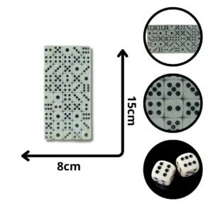 PAQUETE DE DADO NEGRO X100 NR9103