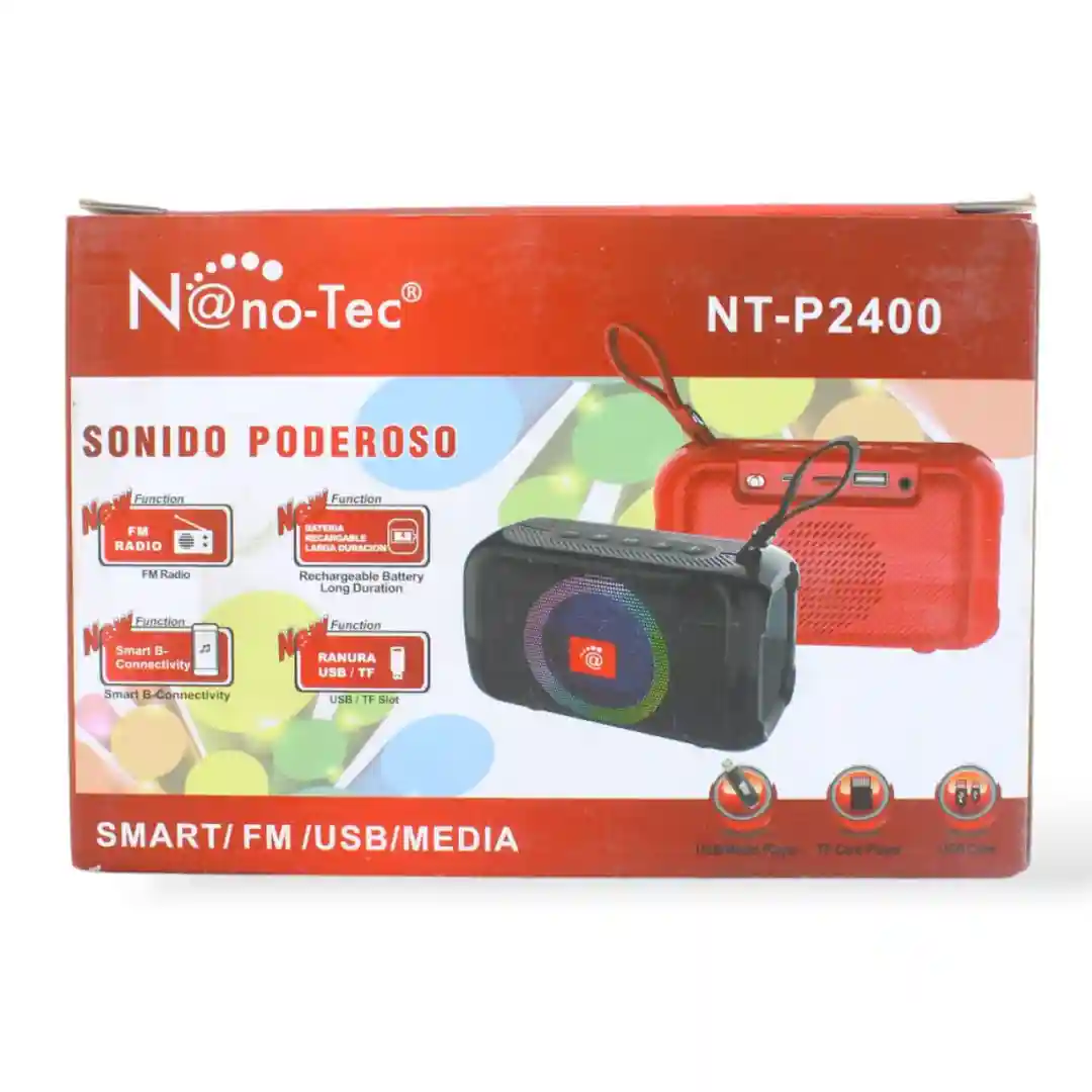 PARLANTE NANOTEC NT-P2400-03 PARLANTE NANOTEC NT-P2400 - Imagen 1