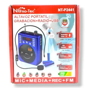 PARLANTE NANOTEC NT-P2441 (BOX X50) - Imagen 3
