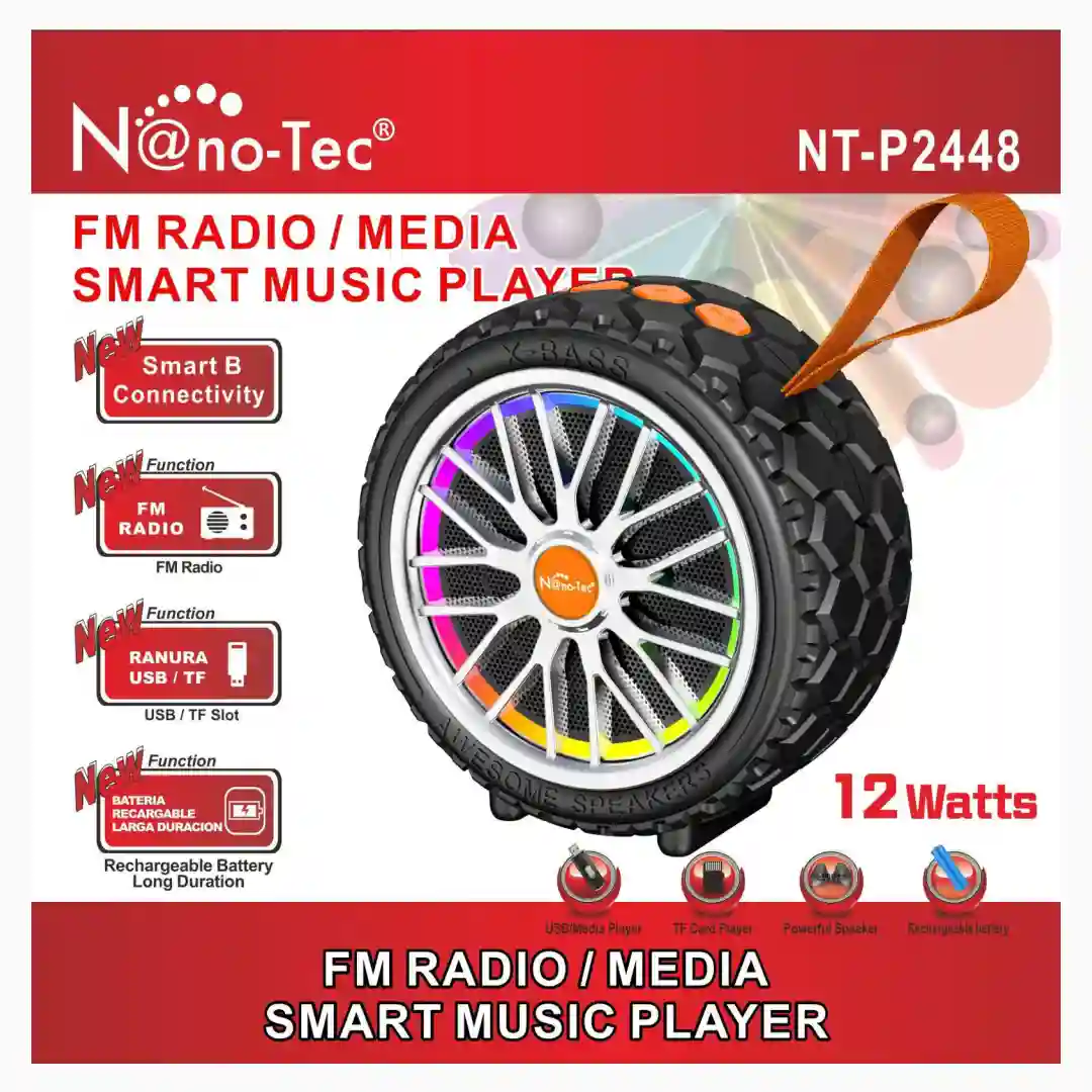 PARLANTE NANOTEC NT-P2448 (X60)-01 PARLANTE NANOTEC NT-P2448 (X60) - Imagen 1