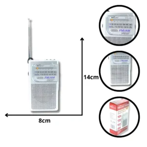 RADIO DE BOLSILLO NANOTEC NT-R1175B (BOX60)