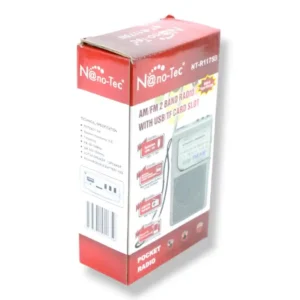 RADIO DE BOLSILLO NANOTEC NT-R1175B (BOX60) - Imagen 4
