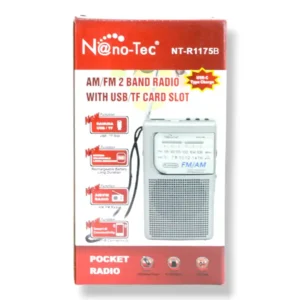 RADIO DE BOLSILLO NANOTEC NT-R1175B (BOX60) - Imagen 3
