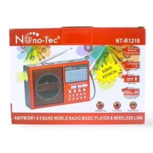 RADIO NANOTEC NT-R1216 (BOX X60) - Imagen 2