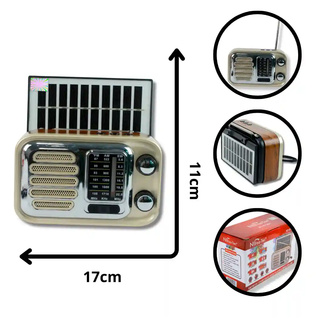 RADIO NANOTEC NT-R1257-05 RADIO NANOTEC NT-R1257 (BOX X50) - Imagen 1