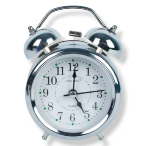 RELOJ DE CAMPANA PLATA NEGRO 3010 (BOX X100) - Imagen 5