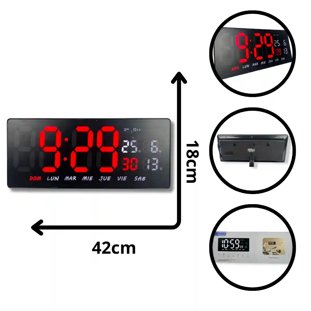 RELOJ DIGITAL JH3604-01 RELOJ DIGITAL JH3604 - Imagen 1