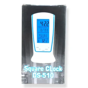 RELOJ DIGITAL SQUARE CLOCK DS-510 / AA-2129 - Imagen 3