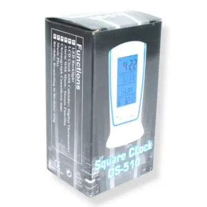 RELOJ DIGITAL SQUARE CLOCK DS-510 / AA-2129 - Imagen 2