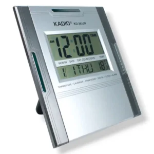RELOJ PARED CUADRADO KADIO KD-3810N (BOX X30) - Imagen 4