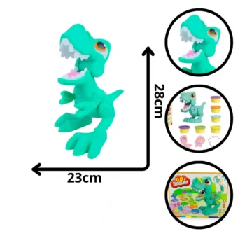 SET DE PLASTILINA DINOSAURIO SM8068