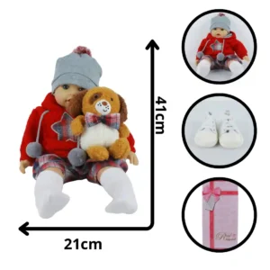 BEBÉ CHI REAL NIÑ0 KD22906A (BOX X6)