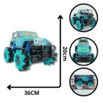 CARRO 4X4 XMONSTER JEEP S270-2 (BOX X18)