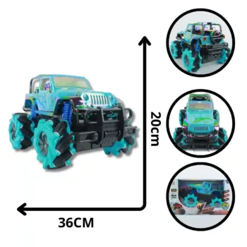 CARRO 4X4 XMONSTER JEEP S270-2 (BOX X18)