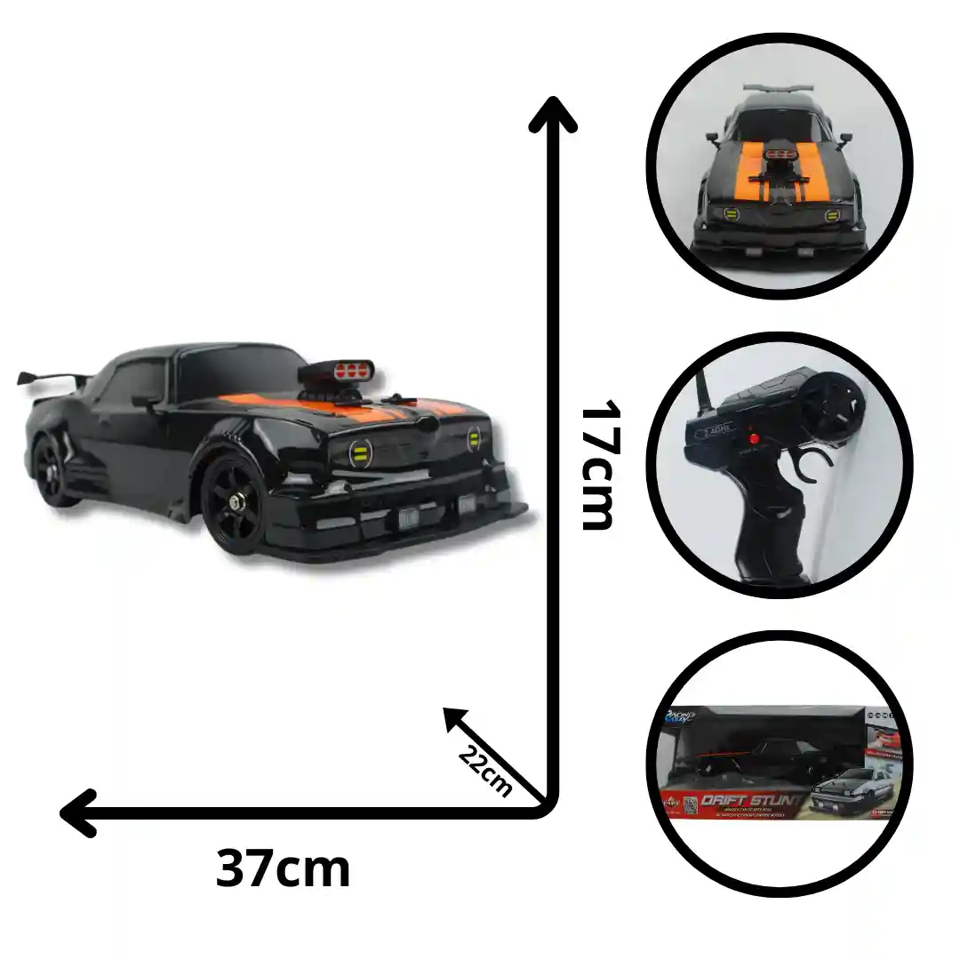 CARRO CONTROL SC16A04 2838 NEGRO (BOX 12)-06 CARRO CONTROL SC16A04 2838 NEGRO (BOX 12) - Imagen 1