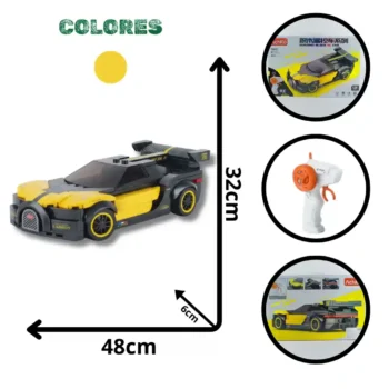 FICHAS PARA ARMAR CARRO ACHKO 70052 (BOX X)