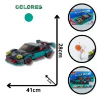 FICHAS PARA ARMAR CARRO ACHKO 70053 (BOX X)