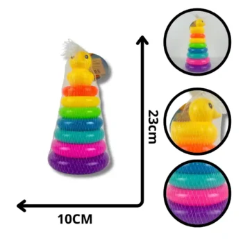 JUEGO DE AROS BEBÉ 222-15 (BOX X144)