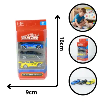 SET CARROS X3 660-S141 (BOX X96)