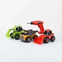 SET DE CARROS CON TALADRO TRUCK MG48850 - Imagen 3