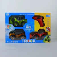 SET DE CARROS CON TALADRO TRUCK MG48850 - Imagen 4