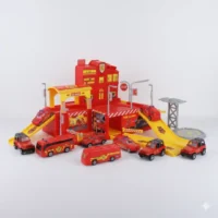 SET DE CONSTRUCCIÓN CARROS METÁLICOS Y SONIDO 660-A69 (BOX X24) - Imagen 2
